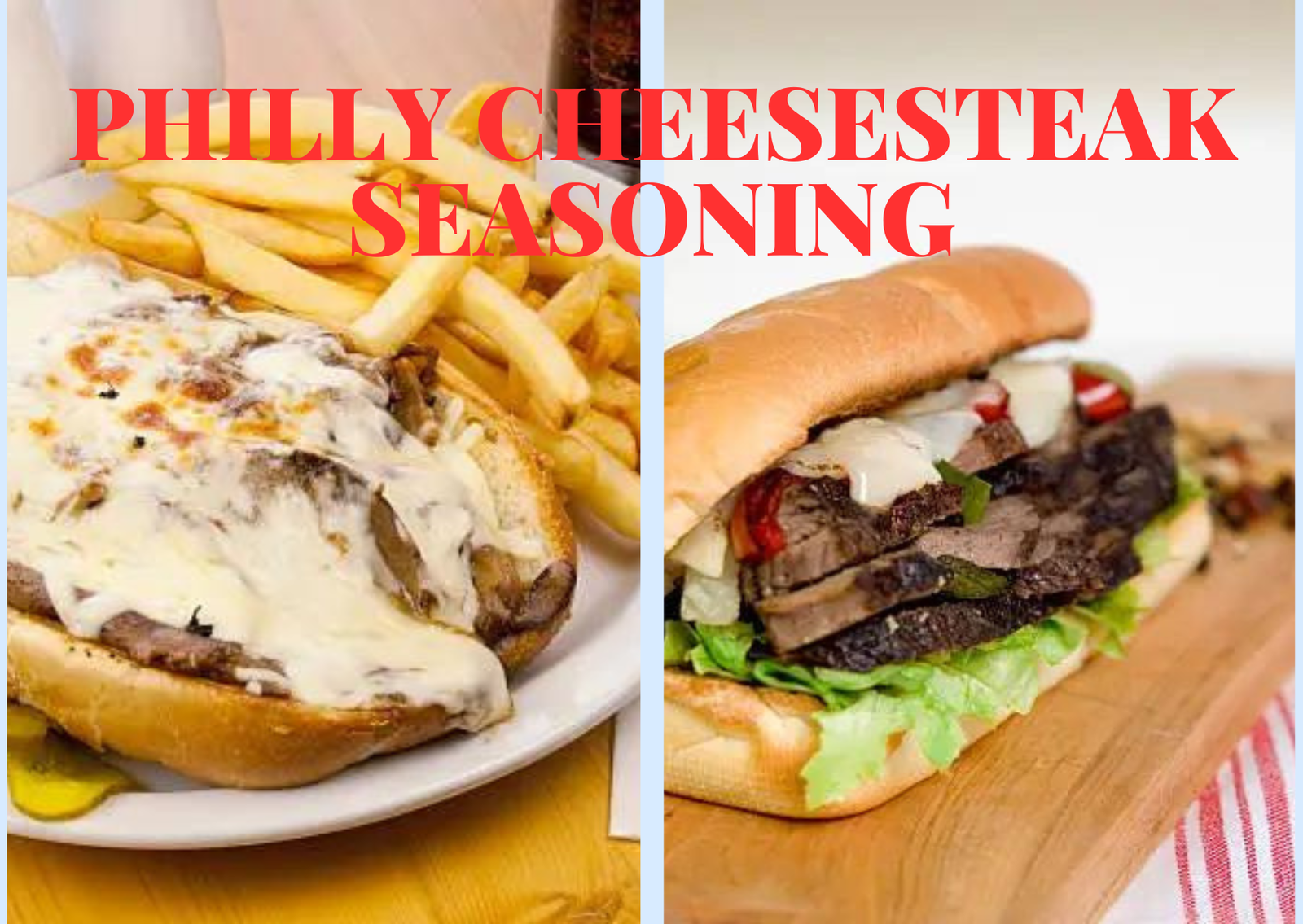 Philly Cheesesteak Seasoning